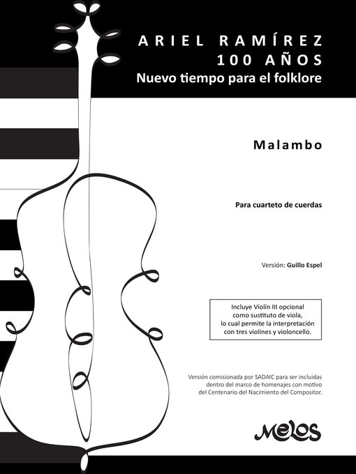 Title details for Malambo by Ariel Ramírez - Available